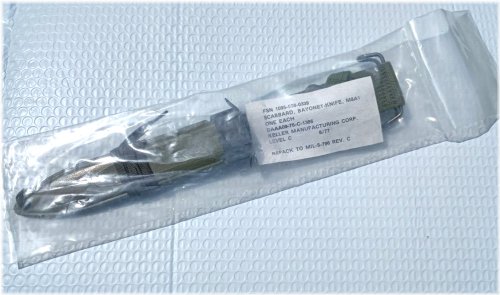 Vintage Vietnam War Era M8A1 Bayonet Scabbard Sheath