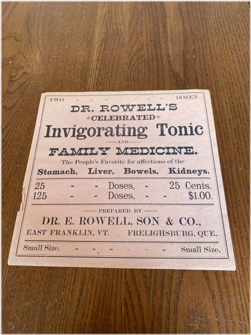 Rowell's Vintage Elixir