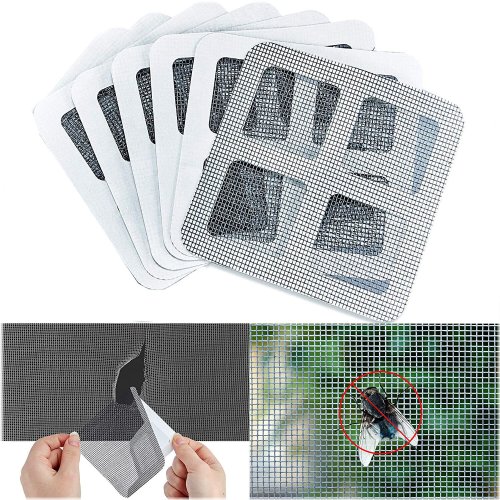 Fiberglass Mesh Screen Repair Kit for Windows and Doors