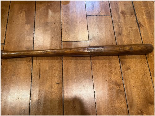 Vintage Frank "Home Run" Baker Hillerich & Bradsby Decal Bat