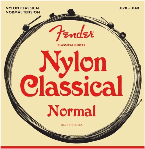 Nylon Ball End Folk Guitar Strings - Medium