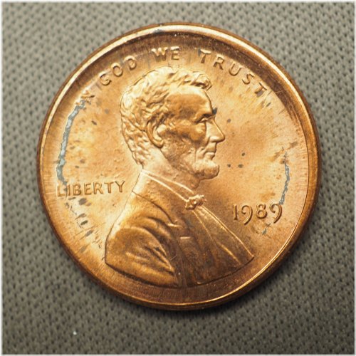 Broadstruck 1989 P Lincoln Cent