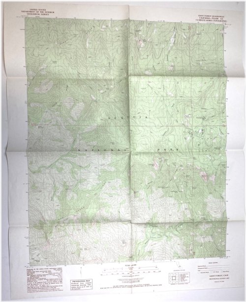 Sequoia Heritage Cartography