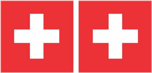 Swiss Flag Vehicle Decal