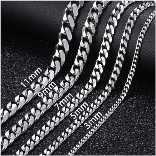 Silver Link Chain Necklace