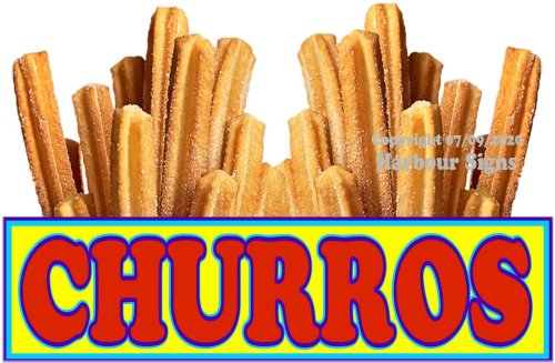 Churros Delight Vinyl Decal