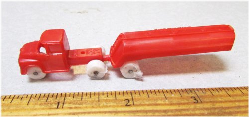 Retro Plastic Truck and Trailer Set by F&F Mold & Die Works
