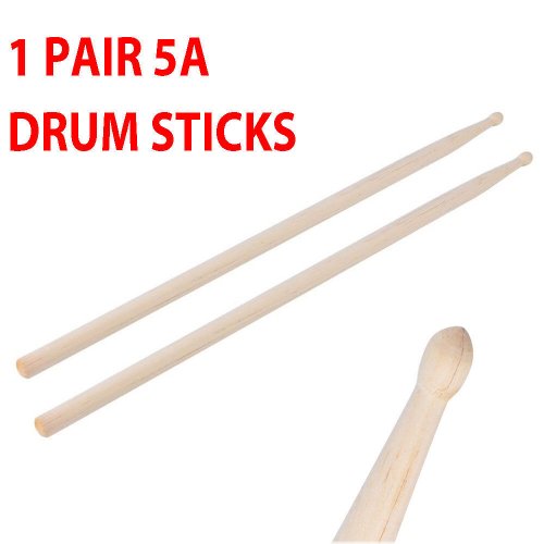 Maple Wood Drumsticks: Perfect for Jazz, Rock and More!