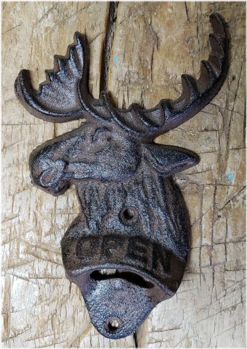 Wildlife Wall Mount Bottle Opener