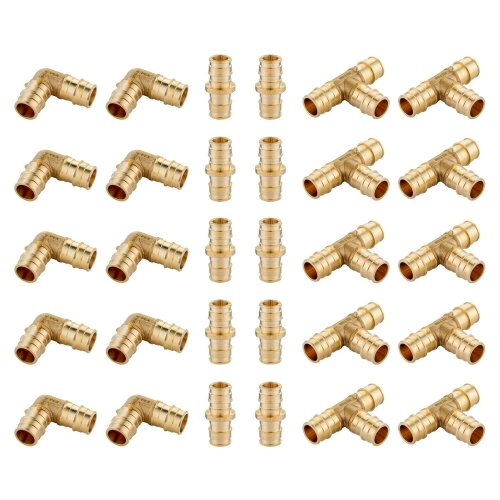 FlexFit Brass Expansion Fittings Set