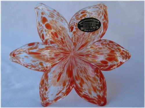 Vibrant Murano Glass Floral Sculpture
