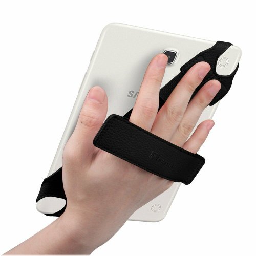 Swivel Grip Tablet Hand Strap with Elastic Belt