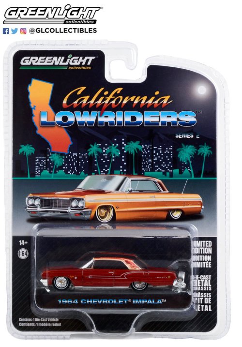 California Lowriders Series 2 1964 Chevrolet Impala Brown
