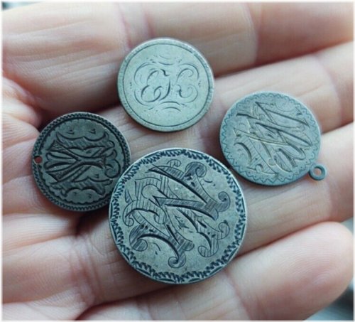 Vintage Love Coin Set