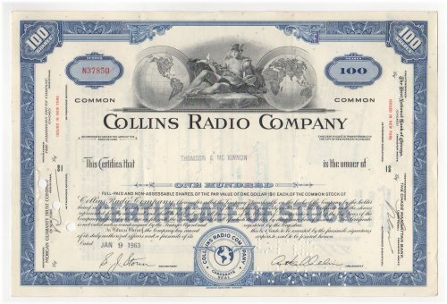 Collins Communications Equity Ownership