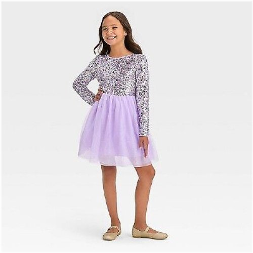 Lavender Sparkle Dress