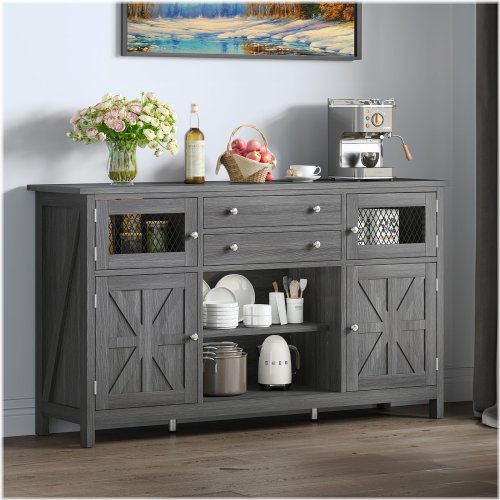 Rustic Farmhouse Storage Console