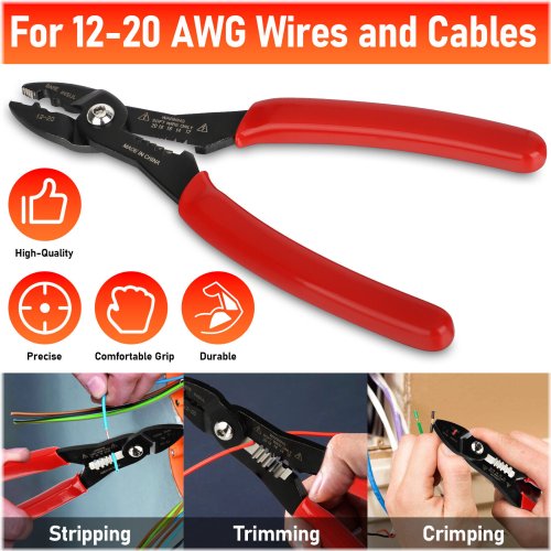 Multi-Purpose Wire Pliers for Electrical Wiring Maintenance