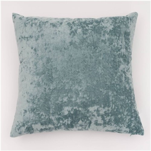 Aqua Blue Velvet Dream Pillow