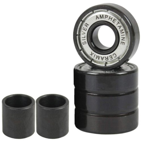 Ceramic Glide Bearings - Set of 4 for Skateboards and Longboards