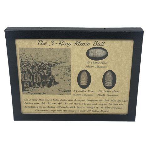 The Civil War Minie Ball Collector's Set