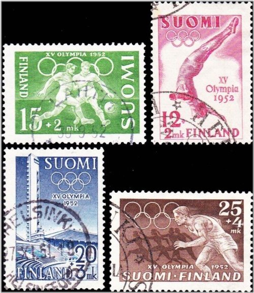 Nordic Sports Heritage Stamps
