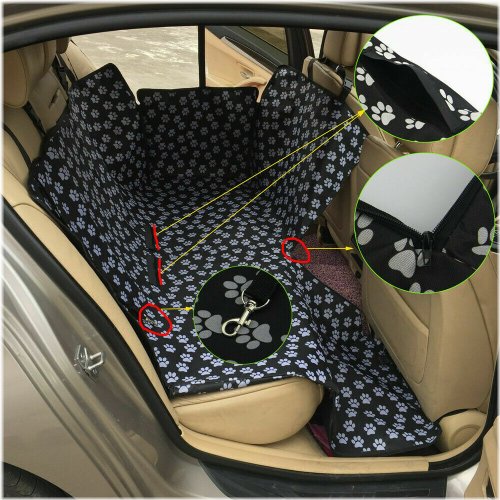 RoverGuard Waterproof Back Seat Hammock Protector