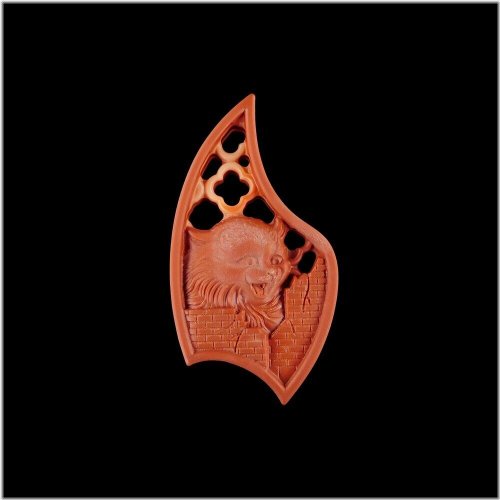 Feline Etched Charm GJ400020