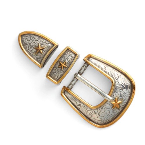 Ranger's Crest Leather Buckle Set