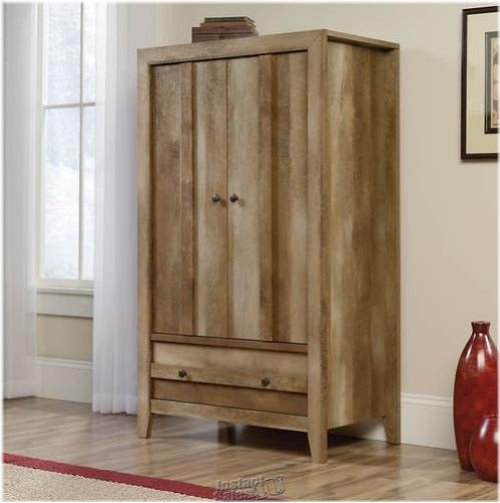 Craftsman Oak Armoire