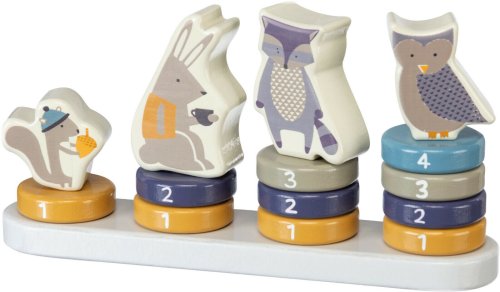 Woodland Critter Stacker Puzzle