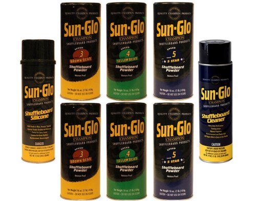 Shuffleboard Wax Sampler Kit