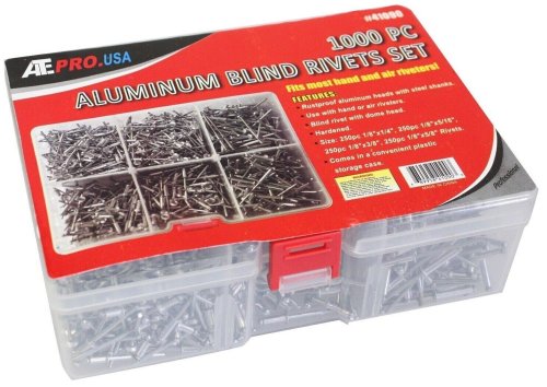 Aluminum Blind Pop Rivet Assortment Kit