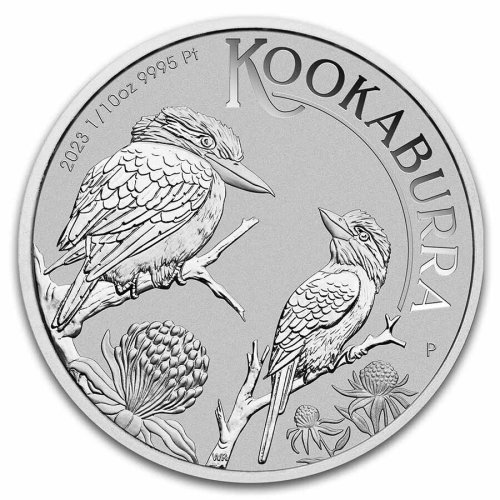 Kookaburra Platinum Coin - 1/10 oz - 2023 Australia Release