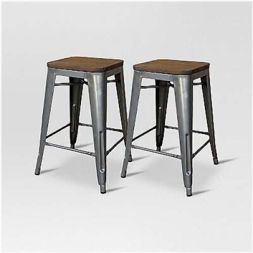 Hampden Industrial Counter Height Stools