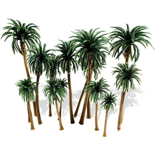 Palm Grove Miniatures Set for Crafting and Dioramas