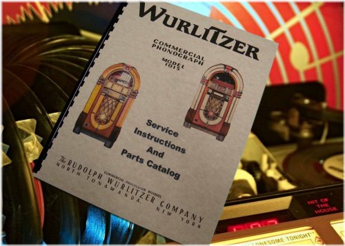 Vintage Wurlitzer 1015 Service Guide