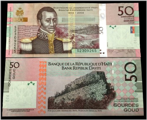 Haiti 50 Gourdes 2004 Banknote