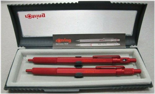 Hexagonal Grip Pen and Pencil Set by Rotring 600