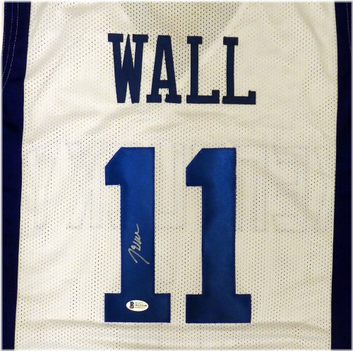 Kentucky Wildcats John Wall Autographed White Jersey