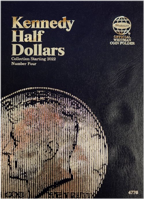 Kennedy Half Dollar 2022-2025 Whitman Coin Folder