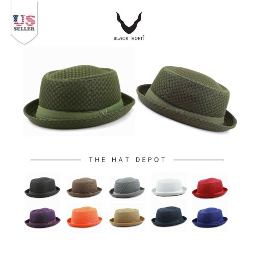Light Breeze Mesh Porkpie Hat