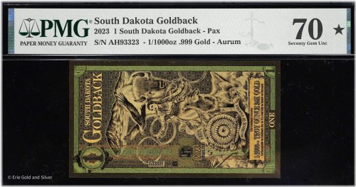 Goldback-Pax Gold Foil Notes