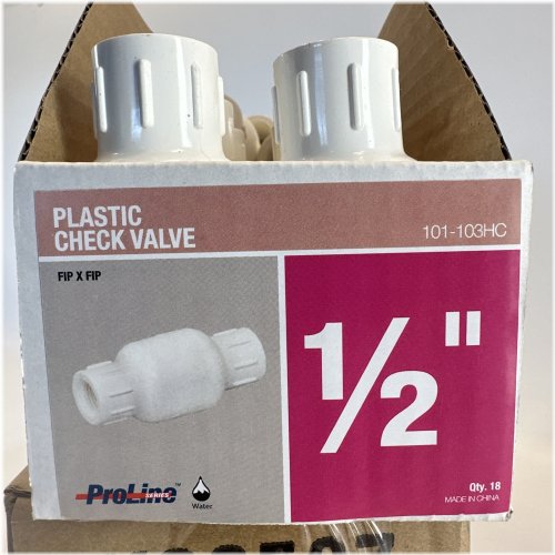 FlowGuard 1/2" Check Valve