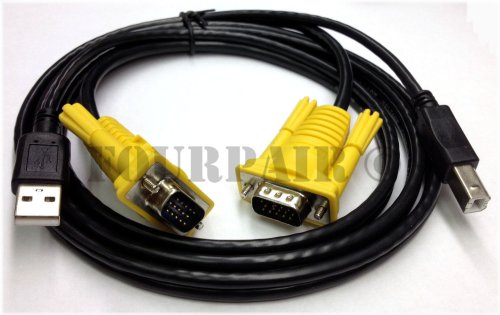 Multi-Functional 5ft Cable for Seamless PC Control