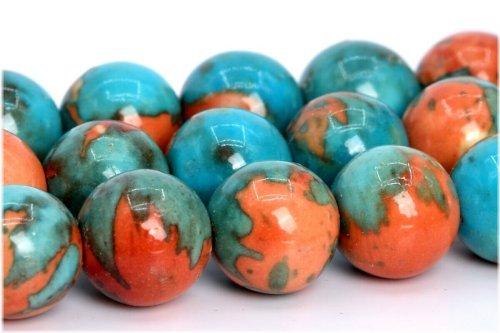 Rain Flower Jade Beads