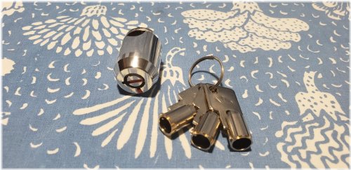 SecureGuard Tubular Lock with 3 Keys