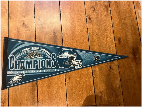 Eagles Championship Felt Pennant