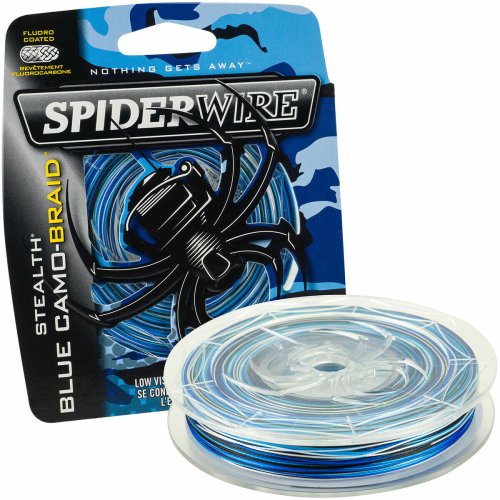 Blue Camo Fishing Line