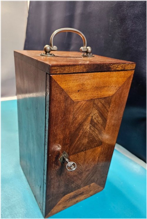 Leitz Wetzlar Brass Microscope in Wooden Case